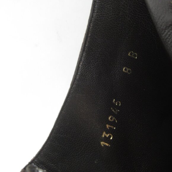 Gucci Beige/Ebonoy GG Fabric Side Zip Ankle Boots size 8 *Treasures of New York - Picture 14 of 15